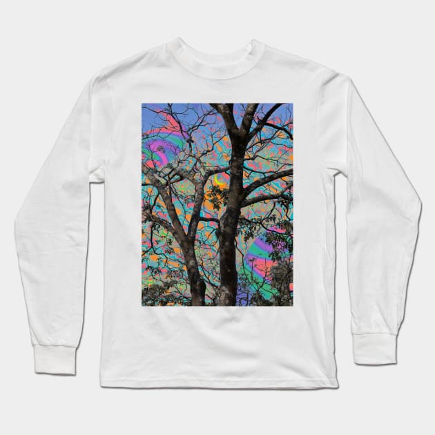 Mind Trees Long Sleeve T-Shirt by Cajuca